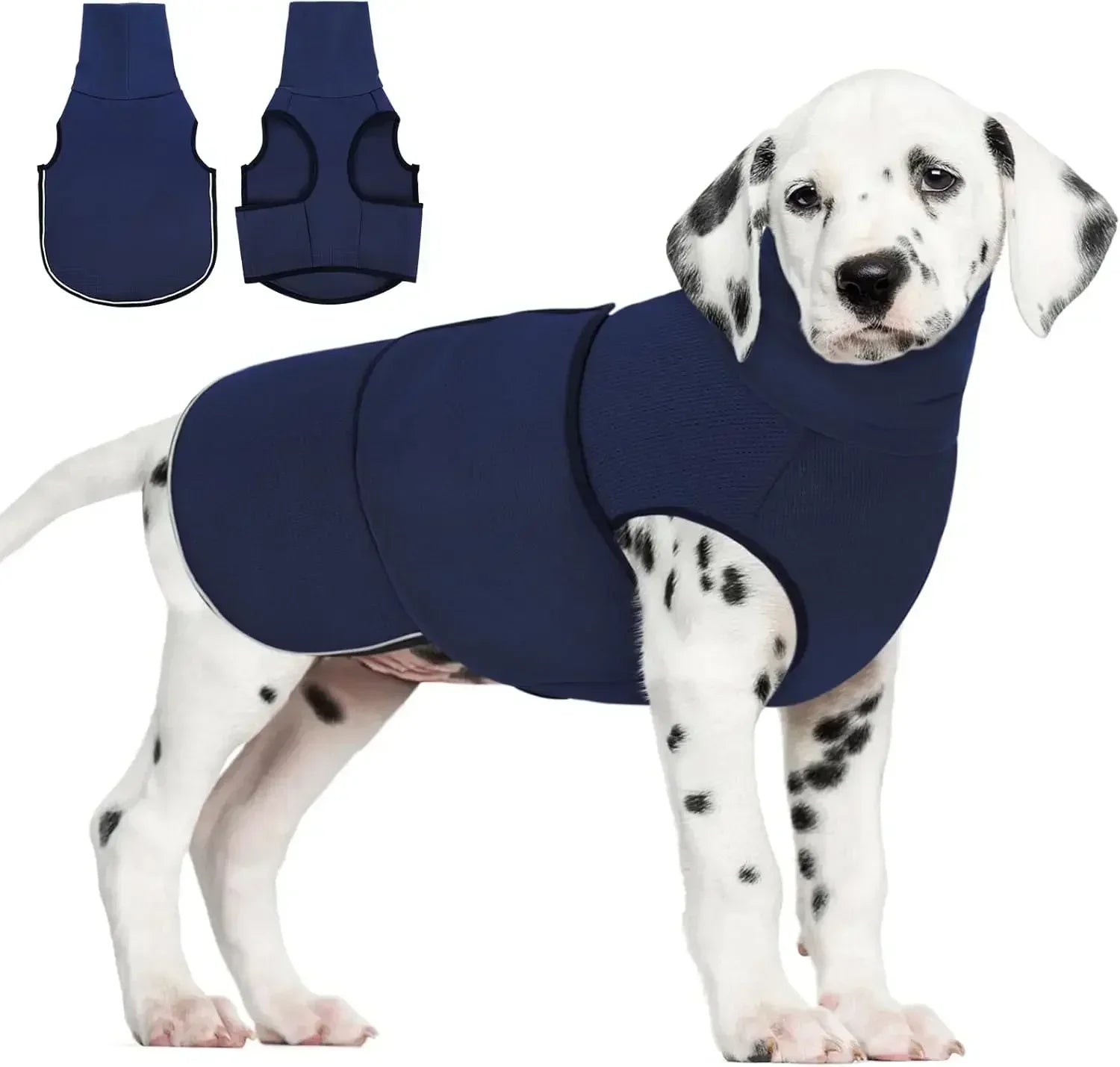 Dog Anxiety Vest,Thunder Jacket for Large Dog Calming Jacket with Hoodie, Dog Anxiety Jacket,Dog Hoodies for Noise