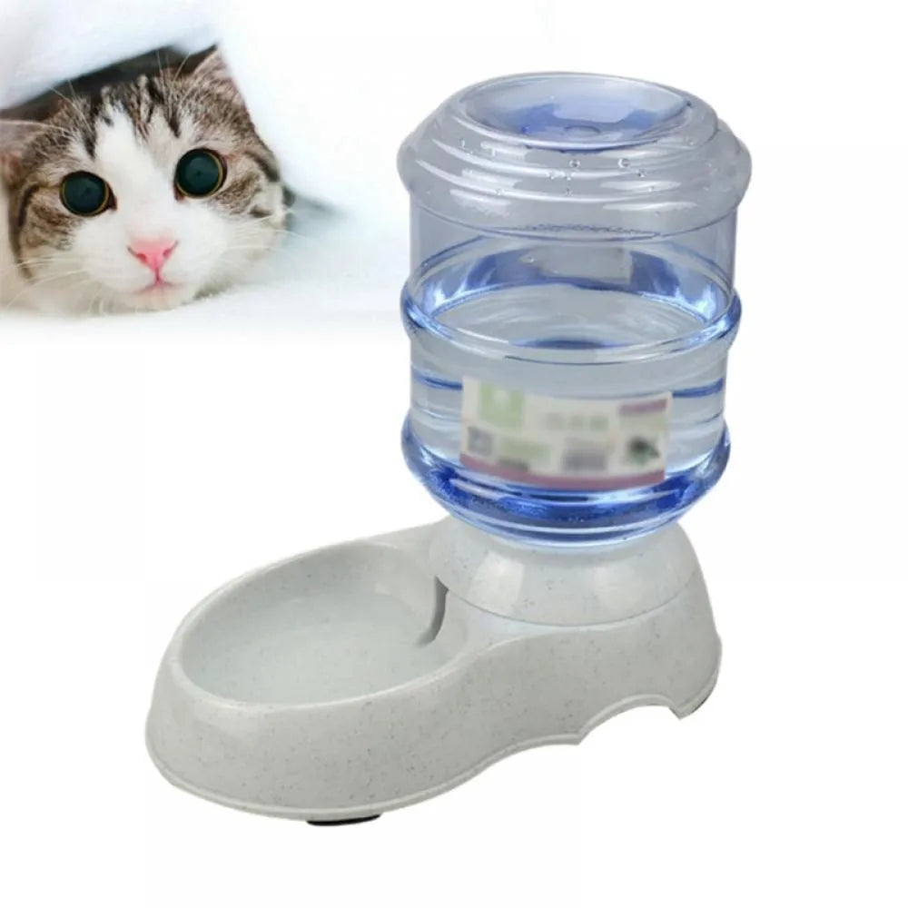 Large Capacity Automatic Pet Water Dispenser Dog Bowl Food Grade Plastic Pet Feeder Water Supply Wholesale Dog Watering Supplies