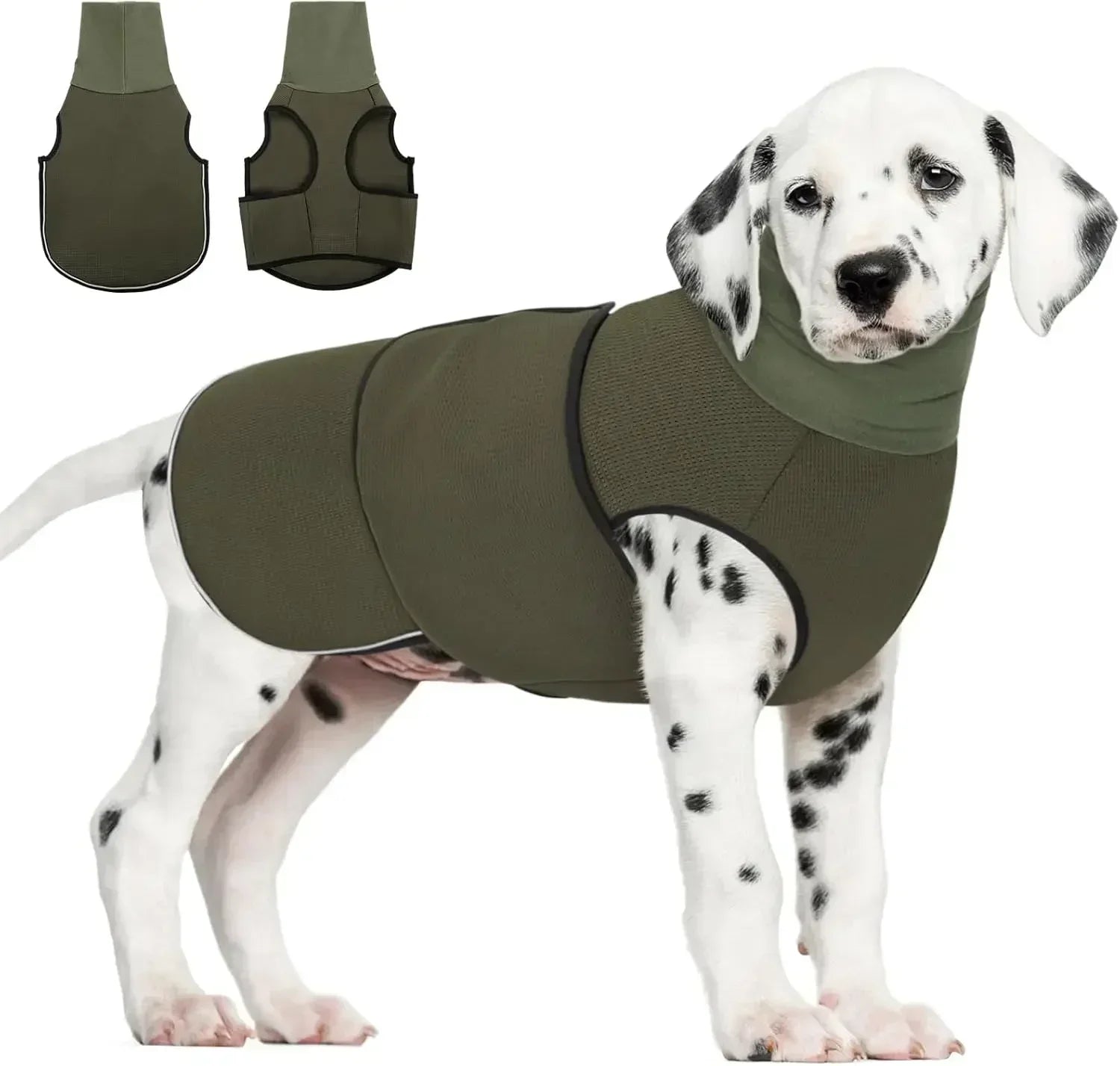 Dog Anxiety Vest,Thunder Jacket for Large Dog Calming Jacket with Hoodie, Dog Anxiety Jacket,Dog Hoodies for Noise